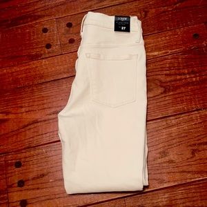 NWT J.Crew Factory 10’’ high rise skinny jeans